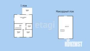 Дом 150м², 2-этажный, участок 4 сот.