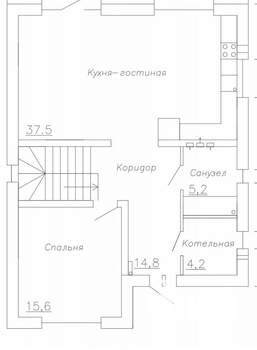 Дом 180м², 2-этажный, участок 4 сот.