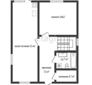 Дом 141м², 2-этажный, участок 5 сот.