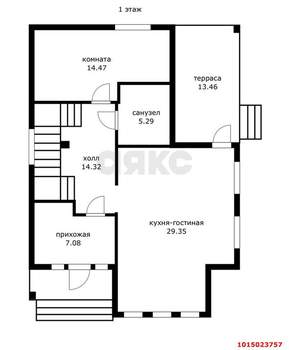 Дом 180м², 2-этажный, участок 4 сот.