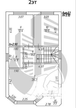 Дом 130м², 2-этажный, участок 4 сот.