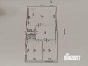 Дом 60м², 1-этажный, участок 4 сот.