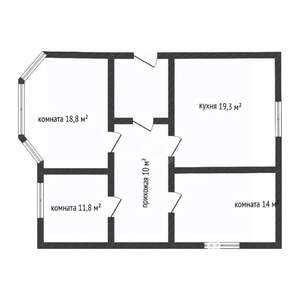 Дом 136м², 2-этажный, участок 5 сот.