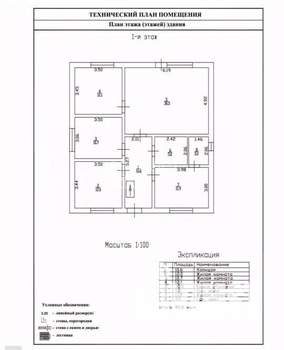 Дом 110м², 1-этажный, участок 4 сот.