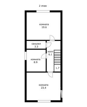 Дом 138м², 2-этажный, участок 4 сот.