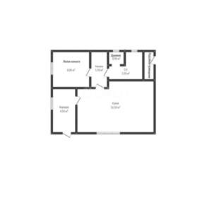 Дача 41м², 2-этажный, участок 4 сот.