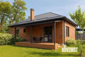 Коттедж 90м², 1-этажный, участок 8 сот.