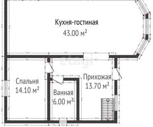 Дом 130м², 2-этажный, участок 4 сот.