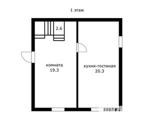 Дом 78м², 2-этажный, участок 2 сот.