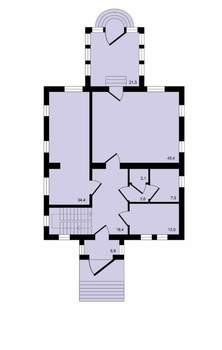 Дом 400м², 2-этажный, участок 8 сот.