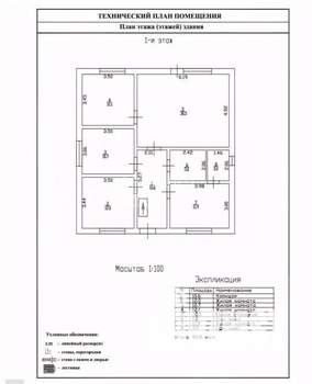 Дом 110м², 1-этажный, участок 4 сот.