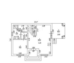 Дом 120м², 2-этажный, участок 3 сот.