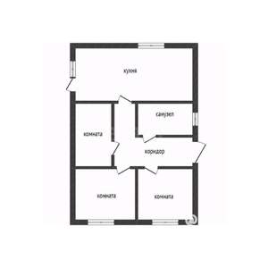 Дом 102м², 1-этажный, участок 4 сот.