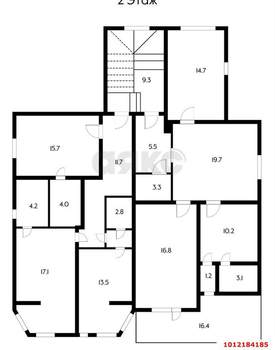 Дом 404м², 2-этажный, участок 6 сот.