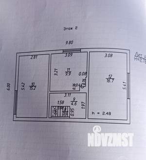 Дом 132м², 3-этажный, участок 6 сот.