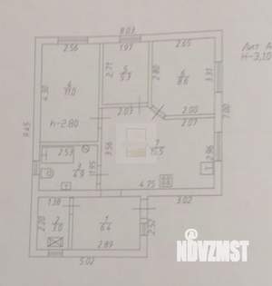Дом 55м², 1-этажный, участок 4 сот.