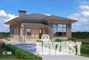 Дом 105м², 1-этажный, участок 8 сот.