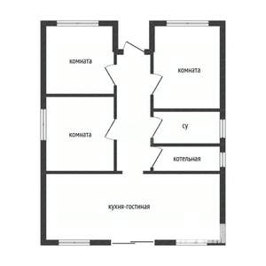 Дом 130м², 1-этажный, участок 9 сот.