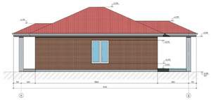 Дом 90м², 1-этажный, участок 4 сот.