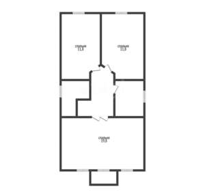 Дом 115м², 2-этажный, участок 3 сот.