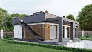 Дом 146м², 1-этажный, участок 4 сот.