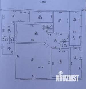 Дом 364м², 1-этажный, участок 10 сот.