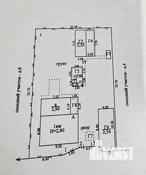 Дом 88м², 1-этажный, участок 7 сот.