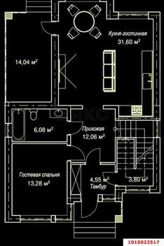 Дом 187м², 2-этажный, участок 5 сот.