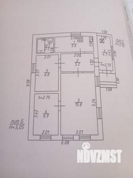 Дом 70м², 1-этажный, участок 8 сот.