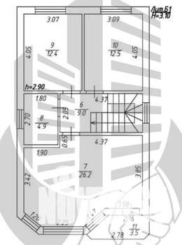 Дом 130м², 1-этажный, участок 4 сот.