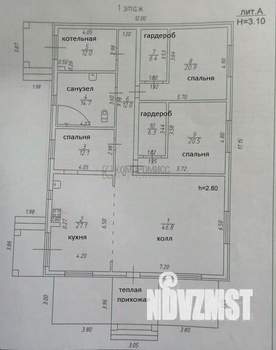 Дом 178м², 1-этажный, участок 6 сот.