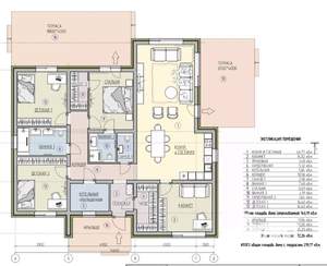 Дом 145м², 1-этажный, участок 7 сот.