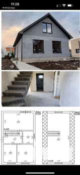 Дом 110м², 2-этажный, участок 3 сот.