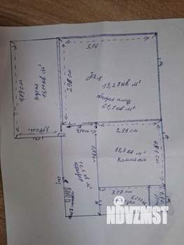 Дом 53м², 2-этажный, участок 4 сот.