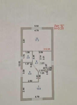 Дом 100м², 2-этажный, участок 3 сот.