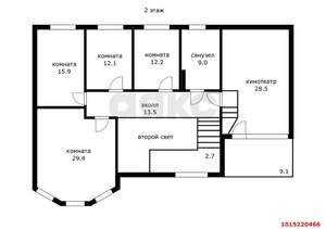 Дом 280м², 2-этажный, участок 5 сот.
