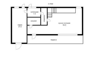 Дом 260м², 2-этажный, участок 4 сот.