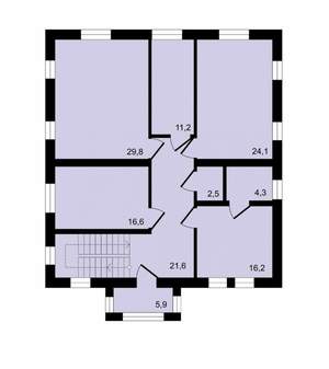 Дом 400м², 2-этажный, участок 8 сот.