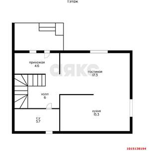 Дом 121м², 3-этажный, участок 3 сот.
