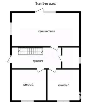 Дом 110м², 2-этажный, участок 3 сот.
