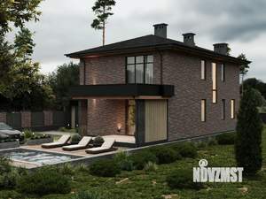 Дом 190м², 2-этажный, участок 4 сот.