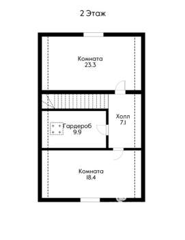 Дом 148м², 2-этажный, участок 3 сот.