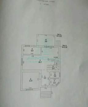 Дом 123м², 2-этажный, участок 6 сот.