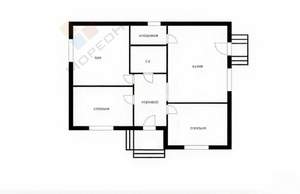 Дом 180м², 1-этажный, участок 5 сот.