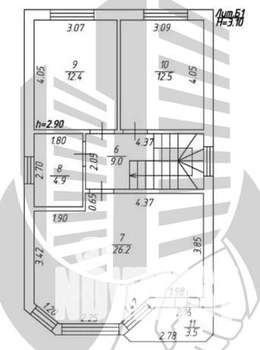 Дом 130м², 1-этажный, участок 4 сот.