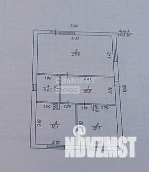 Дом 71м², 1-этажный, участок 4 сот.