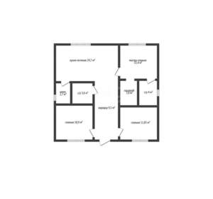 Дом 85м², 1-этажный, участок 4 сот.