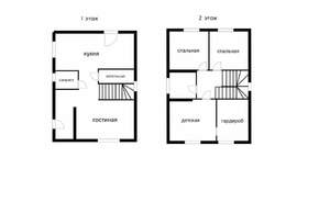 Дом 120м², 2-этажный, участок 4 сот.
