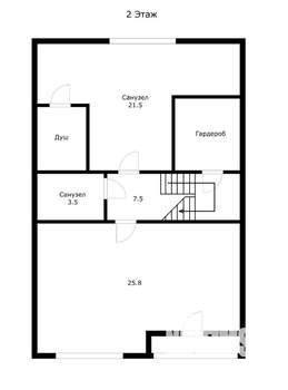 Таунхаус 182м², 3-этажный, участок 2 сот.