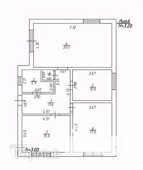 Дом 92м², 1-этажный, участок 5 сот.
